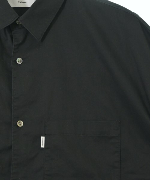 Graphpaper（グラフペーパー）カジュアルシャツ 黒 サイズ:F メンズ/2200668976039