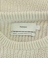 Graphpaper（グラフペーパー）ニット・セーター 白 サイズ:1(S位) メンズ/2200729624015