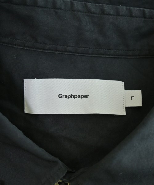 Graphpaper（グラフペーパー）カジュアルシャツ 黒 サイズ:F メンズ/2200730493037