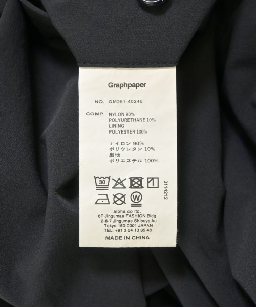 Graphpaper（グラフペーパー）その他 黒 サイズ:1(S位) メンズ/2200730502029