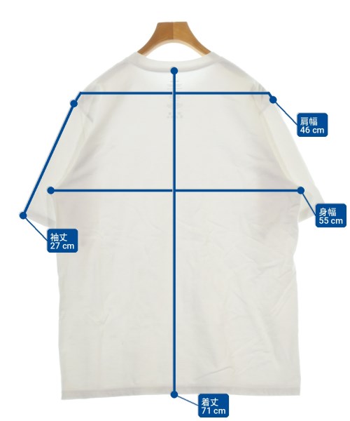Graphpaper（グラフペーパー）Tシャツ・カットソー 白 サイズ:3(L位) メンズ/2200730502043