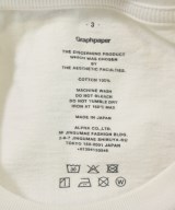Graphpaper（グラフペーパー）Tシャツ・カットソー 白 サイズ:3(L位) メンズ/2200730502043