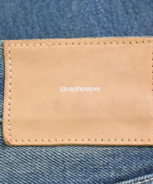 Graphpaper（グラフペーパー）デニムパンツ 青 サイズ:1(S位) メンズ/2200730978053