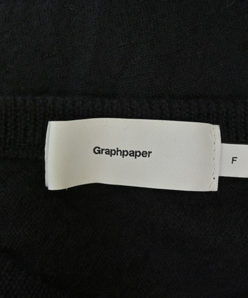 Graphpaper（グラフペーパー）ニット・セーター 黒 サイズ:F メンズ/2200731826018