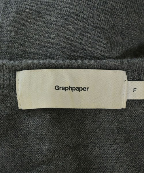 Graphpaper（グラフペーパー）ニット・セーター グレー サイズ:F メンズ/2200731826025