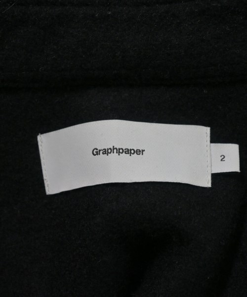 Graphpaper（グラフペーパー）カジュアルシャツ 黒 サイズ:2(M位) メンズ/2200731826063