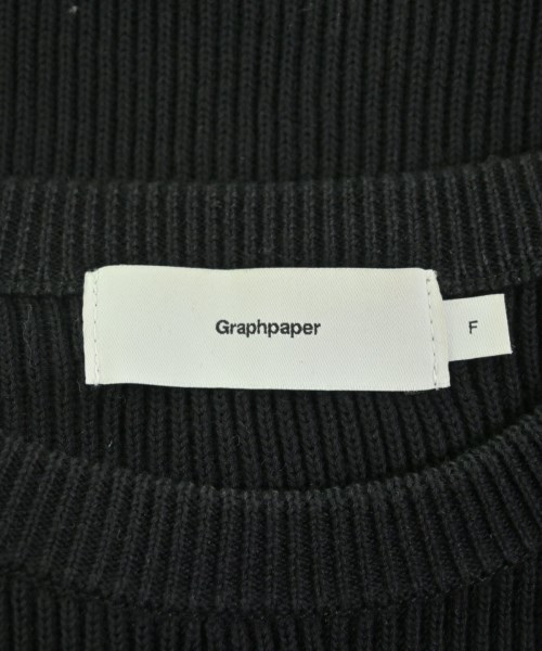 Graphpaper（グラフペーパー）ニット・セーター 黒 サイズ:F メンズ/2200731826070