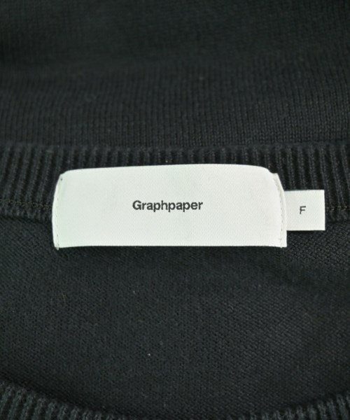 Graphpaper（グラフペーパー）ニット・セーター 黒 サイズ:F メンズ/2200731826162
