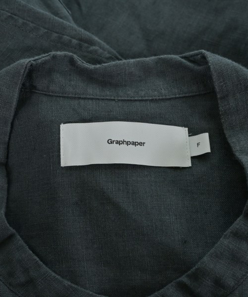 Graphpaper（グラフペーパー）カジュアルシャツ グレー サイズ:F メンズ/2200731826186