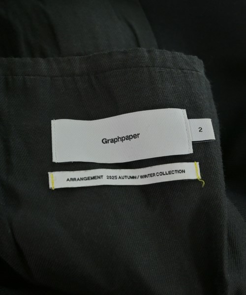 Graphpaper（グラフペーパー）カジュアルジャケット 黒 サイズ:2(M位) メンズ/2200731826216