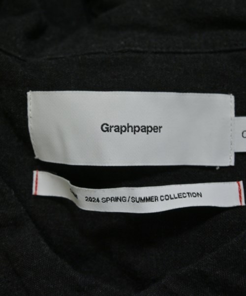 Graphpaper（グラフペーパー）カジュアルシャツ 黒 サイズ:F メンズ/2200731826308
