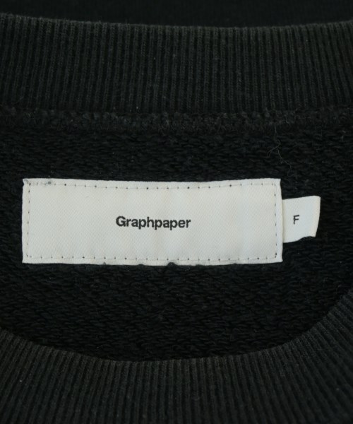 Graphpaper（グラフペーパー）スウェット 黒 サイズ:F メンズ/2200724976034
