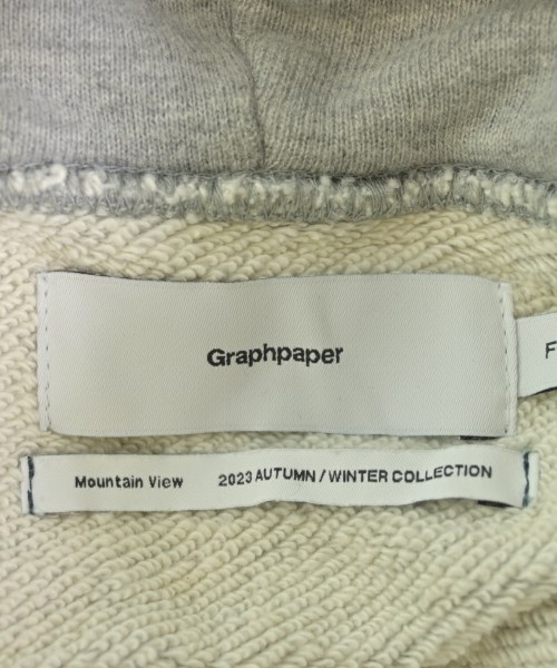 Graphpaper（グラフペーパー）パーカー グレー サイズ:F メンズ/2200727955012