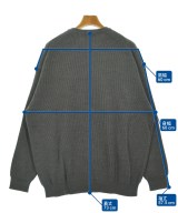 Graphpaper（グラフペーパー）ニット・セーター グレー サイズ:3(L位) メンズ/2200731486038
