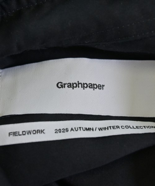 Graphpaper（グラフペーパー）カジュアルシャツ 黒 サイズ:1(S位) メンズ/2200733848049