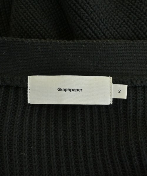 Graphpaper（グラフペーパー）カーディガン 黒 サイズ:2(M位) メンズ/2200727265234