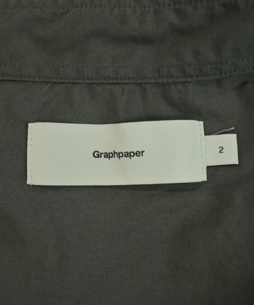 Graphpaper（グラフペーパー）カジュアルシャツ グレー サイズ:2(M位) メンズ/2200724759125