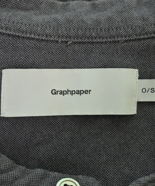 Graphpaper（グラフペーパー）カジュアルシャツ グレー サイズ:ONE メンズ/2200724759149