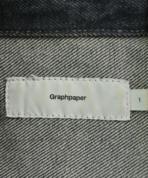 Graphpaper（グラフペーパー）デニムジャケット 紺 サイズ:1(S位) メンズ/2200735066014
