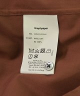 Graphpaper（グラフペーパー）カジュアルシャツ 茶 サイズ:1(S位) メンズ/2200720662016