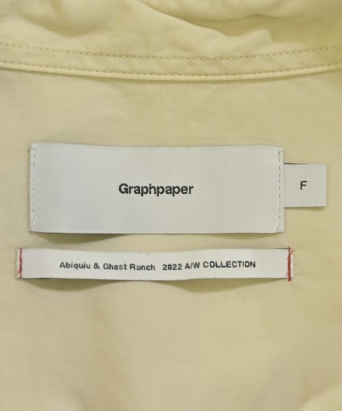 Graphpaper（グラフペーパー）カジュアルシャツ ベージュ サイズ:F メンズ/2200714366029