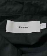 Graphpaper（グラフペーパー）カジュアルシャツ 黒 サイズ:1(S位) メンズ/2200722604069