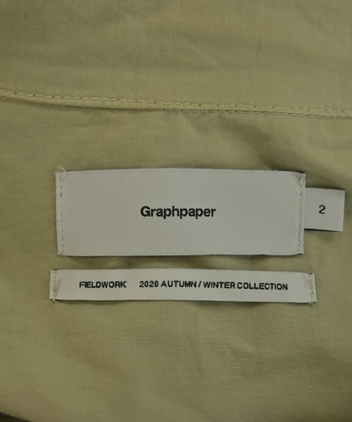 Graphpaper（グラフペーパー）カジュアルジャケット ベージュ サイズ:2(M位) メンズ/2200722754016