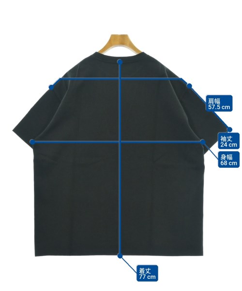 Graphpaper（グラフペーパー）Tシャツ・カットソー 黒 サイズ:1(S位) メンズ/2200716273196