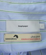 Graphpaper（グラフペーパー）カジュアルシャツ 青 サイズ:1(XXL位) メンズ/2200724428021