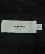 Graphpaper（グラフペーパー）カジュアルシャツ 紺 サイズ:2(M位) メンズ/2200725203016