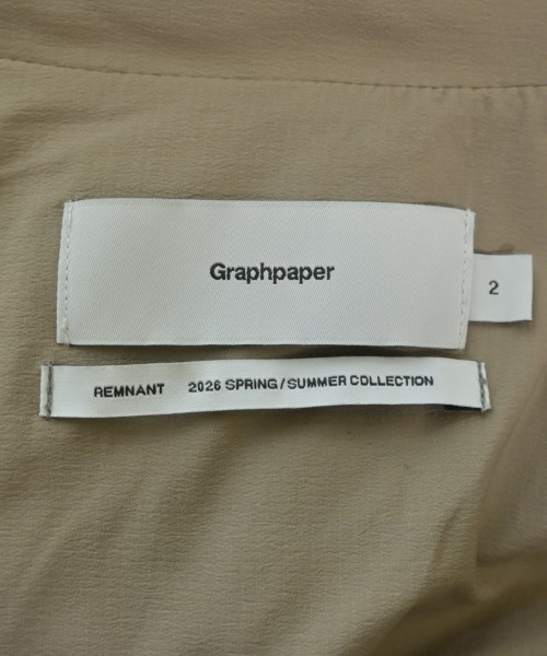 Graphpaper（グラフペーパー）その他 ベージュ サイズ:2(M位) メンズ/2200726549045