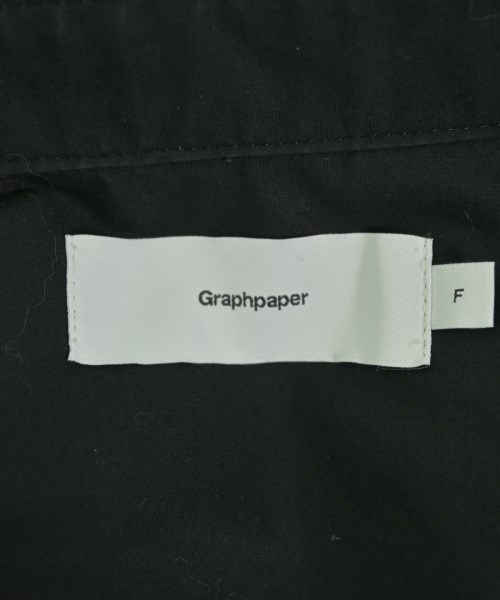 Graphpaper（グラフペーパー）カジュアルシャツ 黒 サイズ:F メンズ/2200723882091