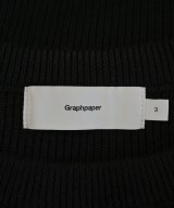 Graphpaper（グラフペーパー）ニット・セーター 黒 サイズ:3(L位) メンズ/2200727455017