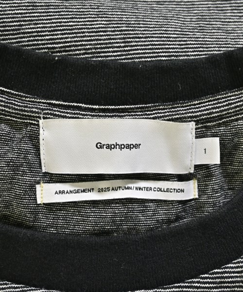 Graphpaper（グラフペーパー）Tシャツ・カットソー 黒 サイズ:1(S位) メンズ/2200728705128