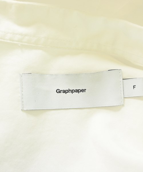 Graphpaper（グラフペーパー）カジュアルシャツ 白 サイズ:F メンズ/2200682357036