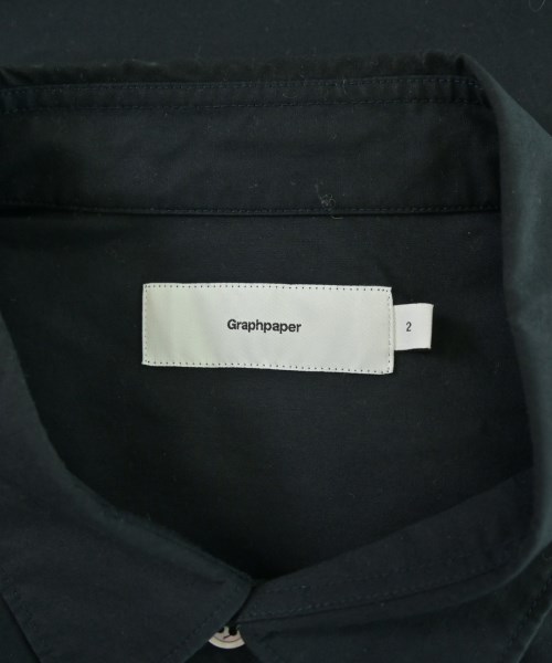 Graphpaper（グラフペーパー）カジュアルシャツ 黒 サイズ:2(M位) メンズ/2200682988032