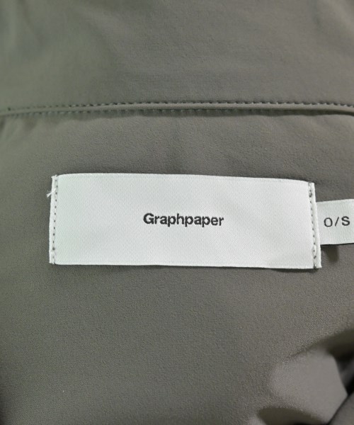 Graphpaper（グラフペーパー）カジュアルシャツ グレー サイズ:S メンズ/2200683835113