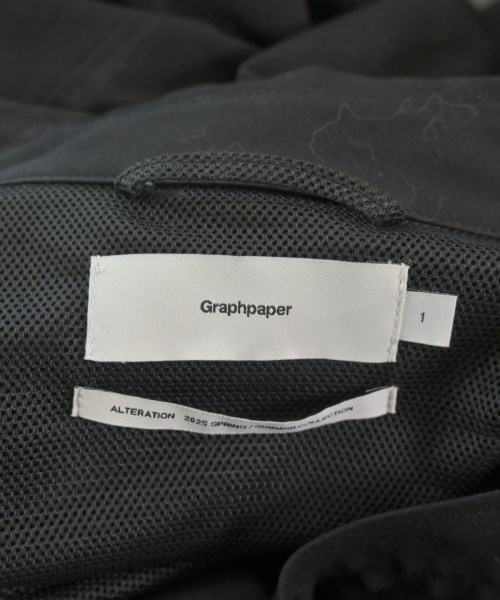 Graphpaper（グラフペーパー）カジュアルシャツ 黒 サイズ:1(S位) メンズ/2200684487052