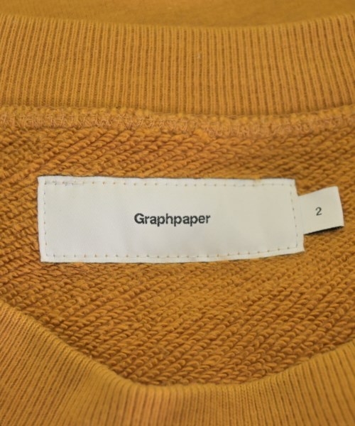 Graphpaper（グラフペーパー）スウェット オレンジ サイズ:2(M位) メンズ/2200657737030