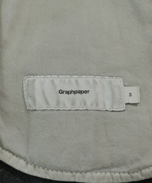 Graphpaper（グラフペーパー）デニムパンツ 黒 サイズ:3(L位) メンズ/2200680056115