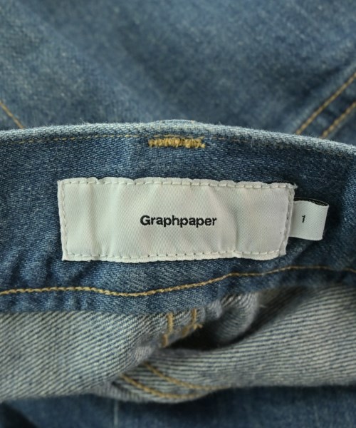 Graphpaper（グラフペーパー）デニムパンツ 青 サイズ:1(S位) メンズ/2200682052016