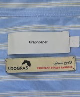 Graphpaper（グラフペーパー）カジュアルシャツ 青 サイズ:1(S位) メンズ/2200682885010