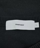 Graphpaper（グラフペーパー）ベスト 黒 サイズ:1(S位) メンズ/2200682885027