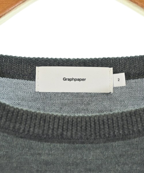 Graphpaper（グラフペーパー）ニット・セーター グレー サイズ:2(M位) メンズ/2200682885034