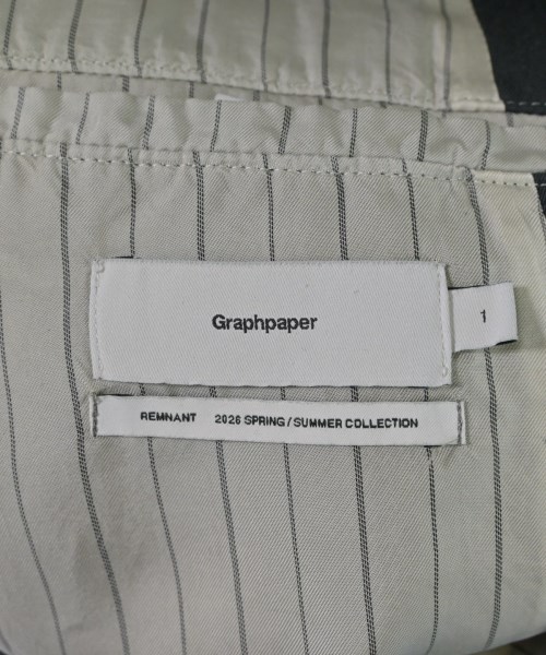 Graphpaper（グラフペーパー）カジュアルジャケット グレー サイズ:1(S位) メンズ/2200691367019
