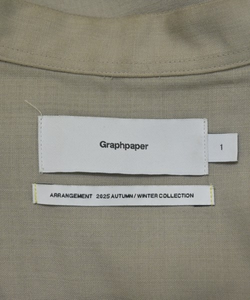 Graphpaper（グラフペーパー）カジュアルシャツ グレー サイズ:1(S位) メンズ/2200691367040