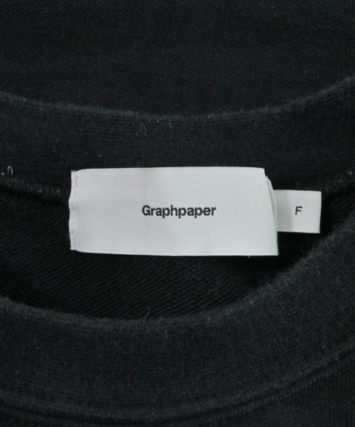 Graphpaper（グラフペーパー）スウェット 黒 サイズ:F メンズ/2200685184011
