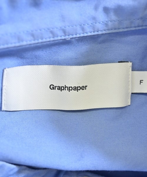 Graphpaper（グラフペーパー）カジュアルシャツ 青 サイズ:F メンズ/2200691816012