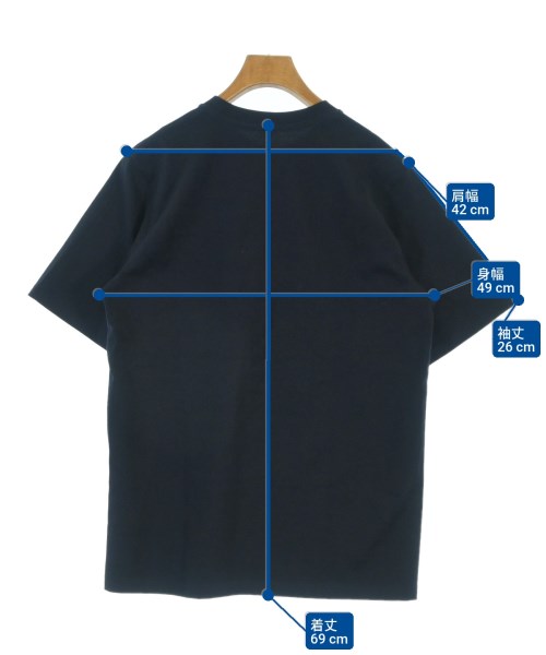 Graphpaper（グラフペーパー）Tシャツ・カットソー 紺 サイズ:2(M位) メンズ/2200692696026