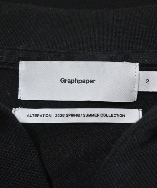 Graphpaper（グラフペーパー）ポロシャツ 黒 サイズ:2(M位) メンズ/2200692728031